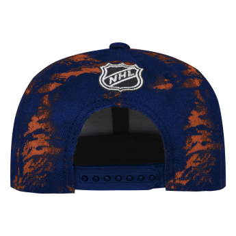 Edmonton Oilers detská čiapka baseballová šiltovka NHL Dynamics Flat Brim Snapback