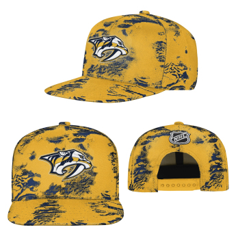 Nashville Predators detská čiapka baseballová šiltovka Dynamics Flat Brim Snapback