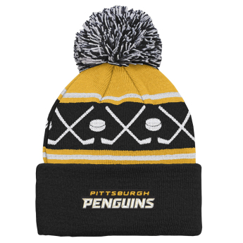 Pittsburgh Penguins detská zimná čiapka NHL Face-Off Cuff Pom