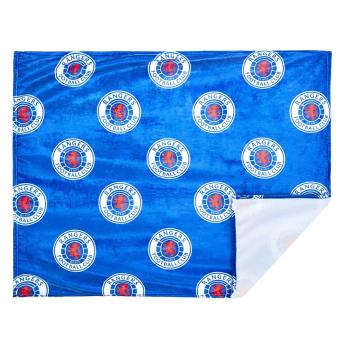 FC Rangers deka Multi Crest Fleece Blanket