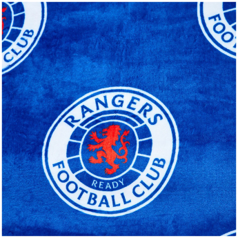FC Rangers deka Multi Crest Fleece Blanket