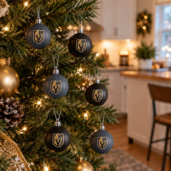 Vegas Golden Knights vianočné ozdoby NHL 12 Pack Ball Ornament Set