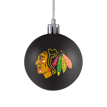 Chicago Blackhawks vianočné ozdoby NHL FOCO 12 Pack Ball Ornament Set