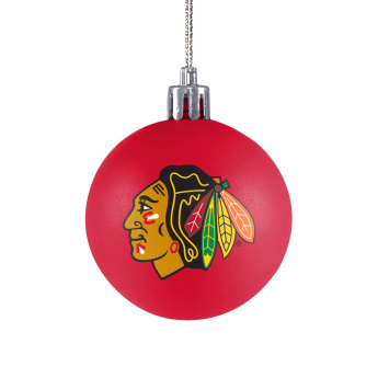 Chicago Blackhawks vianočné ozdoby NHL FOCO 12 Pack Ball Ornament Set