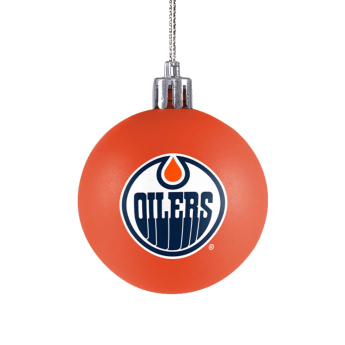 Edmonton Oilers vianočné ozdoby NHL FOCO 12 Pack Ball Ornament Set