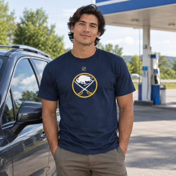 Buffalo Sabres pánske tričko navy #15 Jack Eichel