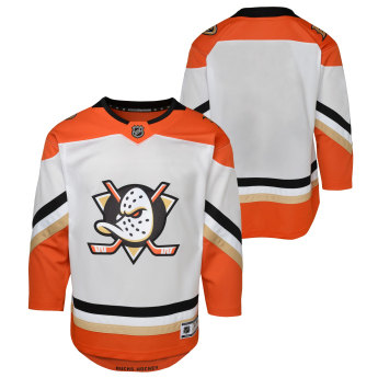 Anaheim Ducks detský dres NHL Premier White/Away