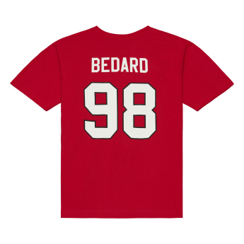 Chicago Blackhawks pánske tričko NHL Connor Bedard #98 N&N Classic Tee