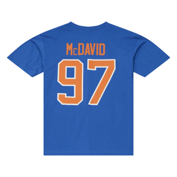 Edmonton Oilers pánske tričko NHL Connor McDavid #97 N&N Classic Tee