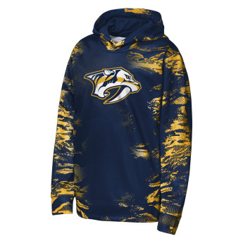 Nashville Predators detská mikina s kapucňou NHL Team Dynamics Pullover Sublimated