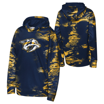 Nashville Predators detská mikina s kapucňou NHL Team Dynamics Pullover Sublimated