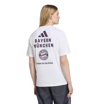 Bayern Mníchov pánske tričko Seasonal white