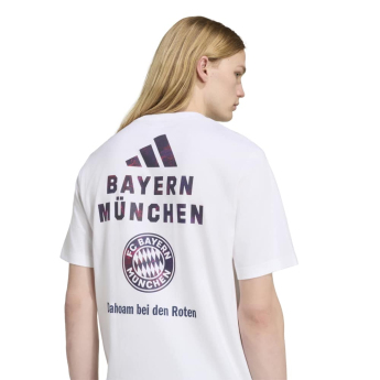 Bayern Mníchov pánske tričko Seasonal white
