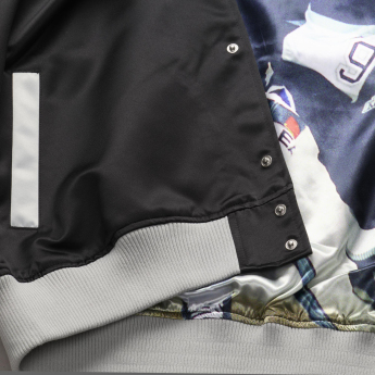 Pánská bunda Los Angeles Kings NHL Wayne Gretzky #99 Player Lightweight Satin Jacket