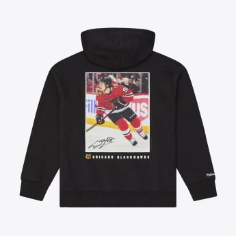 Pánská mikina Chicago Blackhawks NHL Connor Bedard #98 Player Fleece Hoodie