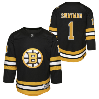 Boston Bruins detský hokejový dres Jeremy Swayman #1 NHL Premier Home/Team