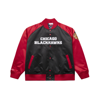 Chicago Blackhawks pánska bunda NHL Connor Bedard #98 Player Lightweight Satin Jacket