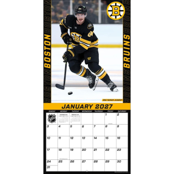 Boston Bruins kalendár NHL 2027 Wall