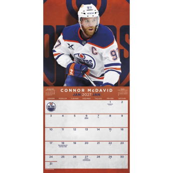 NHL produkty kalendár 2027 Wall