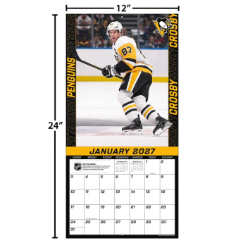 Pittsburgh Penguins kalendár NHL #87 Sidney Crosby 2027