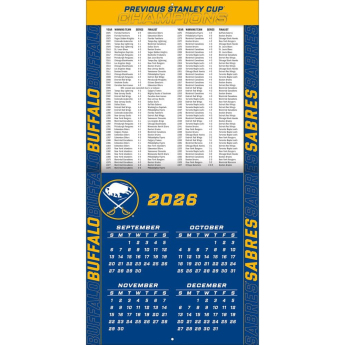 Buffalo Sabres kalendár NHL 2027 Wall
