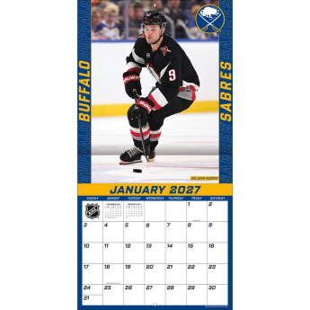 Buffalo Sabres kalendár NHL 2027 Wall