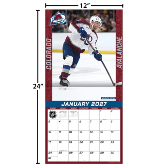 Colorado Avalanche kalendár NHL 2027 Wall