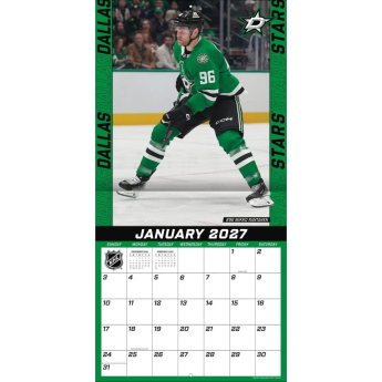 Dallas Stars kalendár NHL 2027 Wall