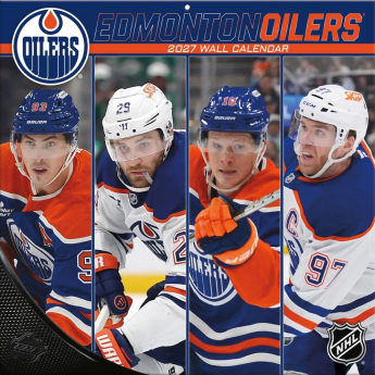 Edmonton Oilers kalendár NHL 2027 Wall