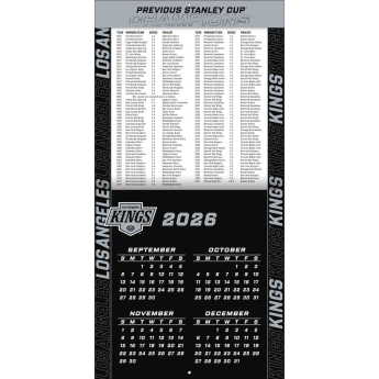 Los Angeles Kings kalendár NHL 2027 Wall