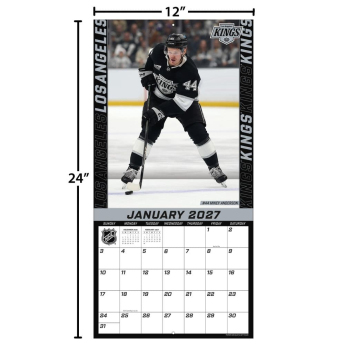 Los Angeles Kings kalendár NHL 2027 Wall