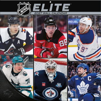 NHL produkty kalendár Elite 2027 Wall