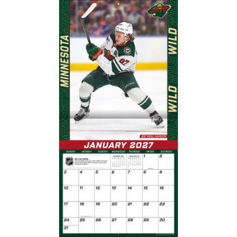 NHL produkty kalendár Elite 2027 Wall