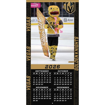 NHL produkty kalendár Mascots 2027 Wall
