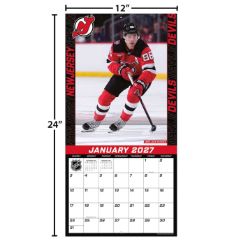 New Jersey Devils kalendár NHL 2027 Wall