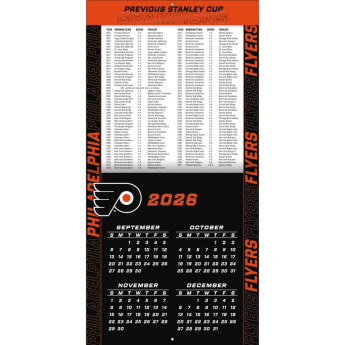 Philadelphia Flyers kalendár NHL 2027 Wall