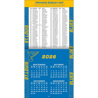 St. Louis Blues kalendár NHL 2027 Wall