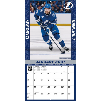 Tampa Bay Lightning kalendár NHL 2027 Wall