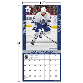 Toronto Maple Leafs kalendár NHL 2027 Wall
