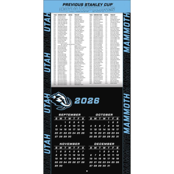 Utah Hockey Club kalendár NHL 2027 Wall