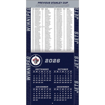 Winnipeg Jets kalendár NHL 2027 Wall