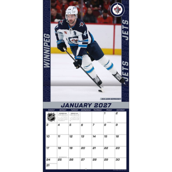 Winnipeg Jets kalendár NHL 2027 Wall