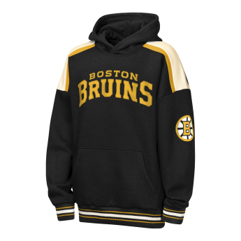 Boston Bruins detská mikina s kapucňou NHL Camaraderie Oversized Colorblock Fleece