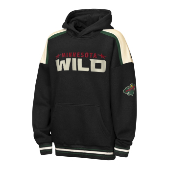 Minnesota Wild detská mikina s kapucňou NHL Camaraderie Oversized Colorblock Fleece