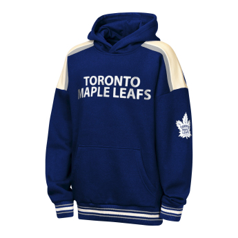 Toronto Maple Leafs detská mikina s kapucňou NHL Camaraderie Oversized Colorblock Fleece