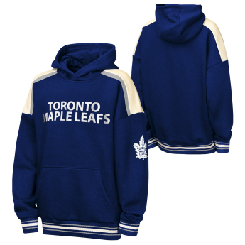 Toronto Maple Leafs detská mikina s kapucňou NHL Camaraderie Oversized Colorblock Fleece