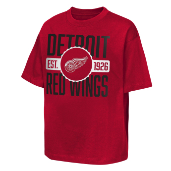 Detroit Red Wings detské tričko NHL Shot Speed Short Sleeve Elevated