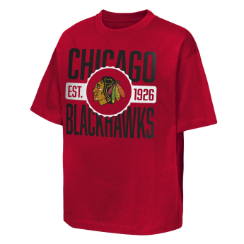 Chicago Blackhawks detské tričko NHL Shot Speed Short Sleeve Elevated