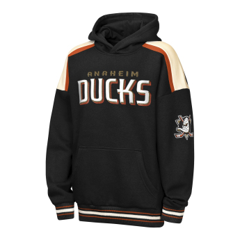 Anaheim Ducks detská mikina s kapucňou NHL Camaraderie Oversized Colorblock Fleece