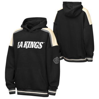 Los Angeles Kings detská bunda s kapucňou NHL Camaraderie Oversized Colorblock Fleece